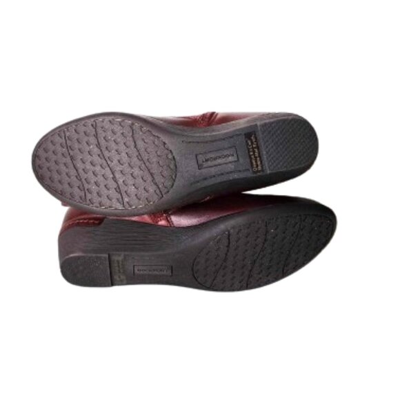 Rockport burgundy Cobb Hill Devyn Chukka ankle boots - Picture 8 of 13